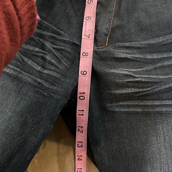 Men's Dark Denim Skinny Jeans - Picture 10 of 12